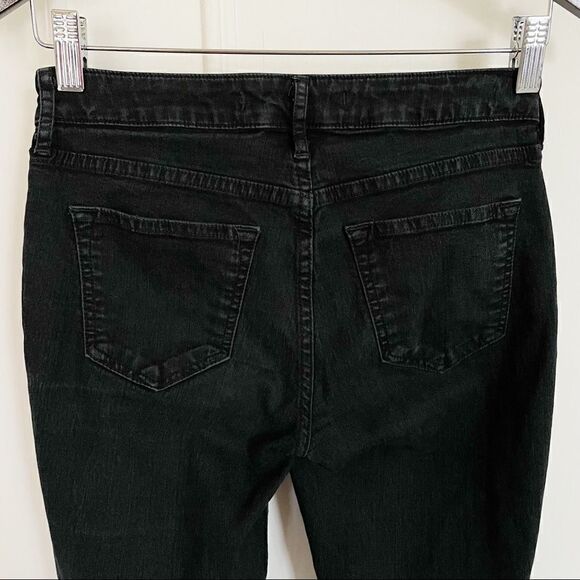rich & skinny marilyn skinny jeans in tar black 26 - Picture 8 of 9